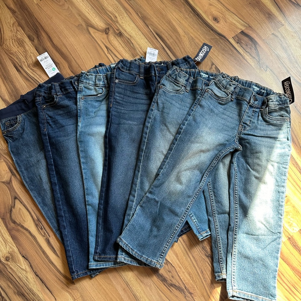 Bundle of 4T NWT Boys Oshkosh jeans